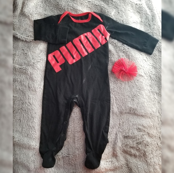 Girls' Puma Footies 6-9M - Picture 1 of 6
